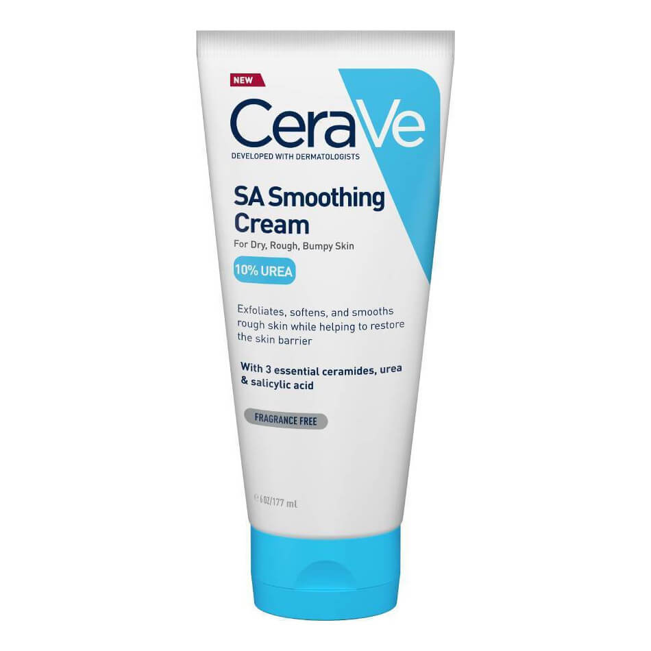 CeraVe SA Smoothing Cream For Dry, Rough, Bumpy Skin 10% Urea 177mL