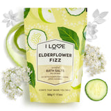 I Love Cosmetics Elderflower Fizz Scented Bath Salts 500gr