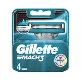 Gillette Ανταλλακτικά Mach 3 (4 τεμάχια)