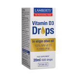 Lamberts Vitamin D3 Drops Ιn Virgin Olive Oil 20mL