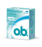 O.B Pro Comfort Light Days Curved Grooves 8 Ταμπόν