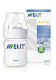 Avent Πλαστικό Μπιμπερό Κλασσικό Χωρίς Bpa  0M+ 125ml