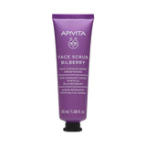 Apivita Face Scrub Κρέμα Απολέπισης Για Λάμψη Με Μύρτιλλο 50mL