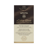 Apivita My Color Elixir 5.0 Καστανό Ανοιχτό - Light Brown Με έλαια άργκαν, αβοκάντο & ελιάς