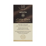 Apivita My Color Elixir Βαφή Μαλλιών 5.03 Καστανό Ανοιχτό Φυσικό Μελί - Light Brown Natural Gold