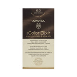 Apivita My Color Elixir 6.0 Ξανθό Σκούρο - Dark Blonde Με έλαια άργκαν, αβοκάντο & ελιάς