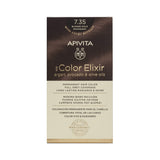 Apivita My Color Elixir N7,35 Ξανθό Mελί Mαονί Με Έλαια Άργκαν, Αβοκάντο & Ελιάς