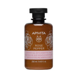 Apivita Rose Pepper Αφρόλουτρο Με Τριαντάφυλλο & Μαύρο Πιπέρι