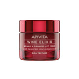 Apivita Wine Elixir Wrinkle & Firmness Lift Cream Rich Texture 50mL