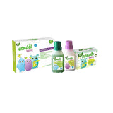 Αρκάδι Baby Welcome Pack! - Baby Υγρο Πλυντηρίου με πράσινο σαπούνι και εκχύλισμα ελιάς 3 δόσεις & Baby Μαλακτικό Ρούχων με εκχύλισμα ελιάς Υποαλλεργικο 2 δόσεις & Baby Σκόνη Πλυντηρίου με Πράσινο Σαπούνι 2 δόσεις