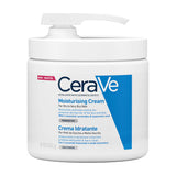 Cerave Ενυδατική Κρέμα Προσώπου & Σώματος Με Αντλία, Για Ξηρές Έως Πολύ Ξηρές Επιδερμίδες 454g