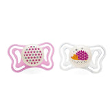 Chicco Physio Forma Light Πιπίλα Σιλικόνης Για Τη Νύχτα 16-36m Ροζ 2τμχ