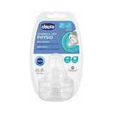 Chicco Physio Anti-Colic Σιλικόνης 2 Οπών Μέτριας Ροής 2m+