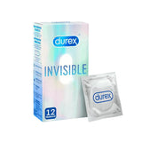 Durex Προφυλακτικά Invisible Extra Thin 12τμχ