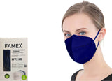FAMEX Mask Μάσκα FFP2 NR Αναδιπλούμενη 5 Στρωμάτων Υψηλής Προστασίας Μπλε 1 Τεμάχιο - EN 149:2001+A1:2009 - Παρουσίαση
