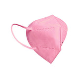 FAMEX Mask Μάσκα FFP2 NR Αναδιπλούμενη 5 Στρωμάτων Υψηλής Προστασίας Ροζ 1 Τεμάχιο - EN 149:2001+A1:2009