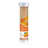 Genecom Terra Vitamin C 1000mg & Zinc Με Γεύση Πορτοκάλι 20 Αναβράζοντα Δισκία