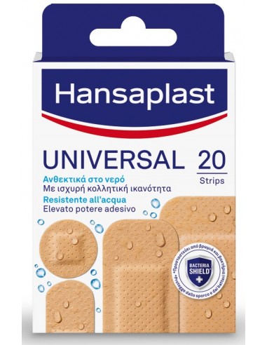 Hansaplast Universal Water Resistant 20Τμχ