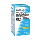 Health Aid Methylcobalamin Metcobin B12 1000μg 60 ταμπλέτες