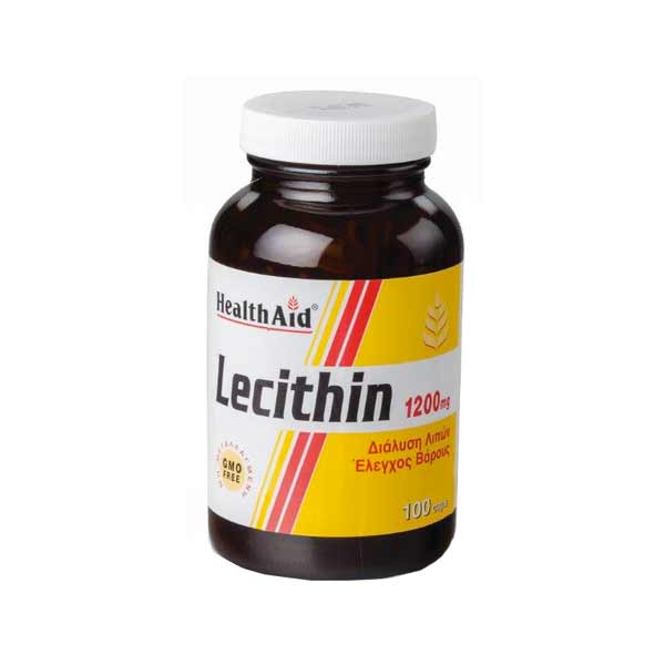 Health Aid Lecithin 1200mg 100 Caps