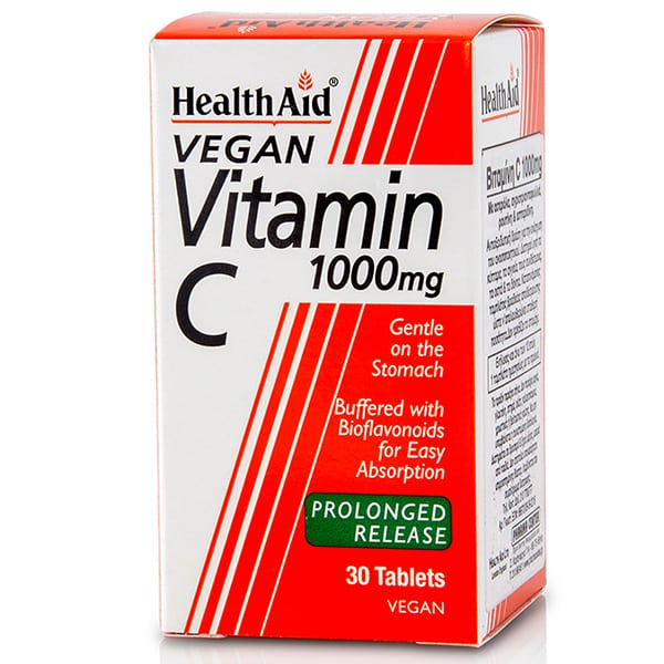 Health Aid Vitamin C 1000mg Prolonged Release tablets 30s 
