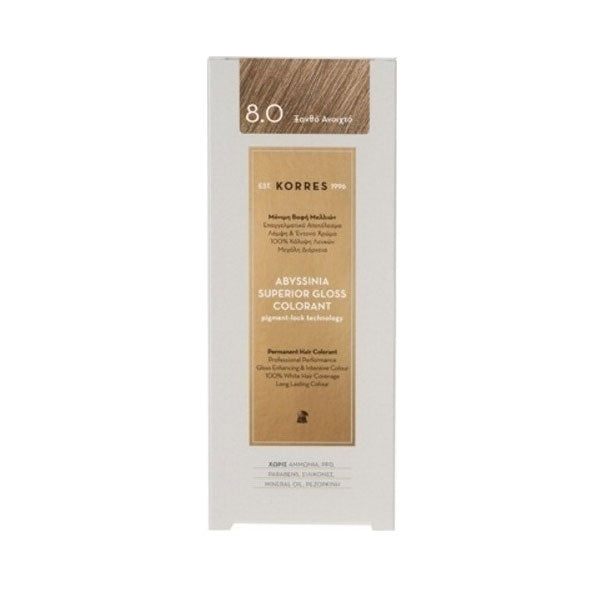 Korres Abyssinia Superior Gloss Colorant 8.0 Ξανθό Ανοιχτό