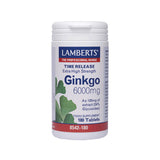 Lamberts Gingo Biloba Extract 6000mg 180 Ταμπλέτες