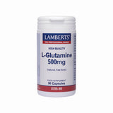Lamberts  L-Glutamine 500mg (Ελεύθερης Μορφής) 90 Κάψουλες