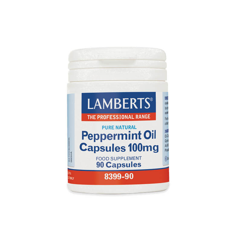 Lamberts Peppermint Oil Capsules 100mg 90 Κάψουλες