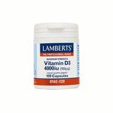 Lamberts Vitamin D3 4000iu (100μg)  120 Κάψουλες