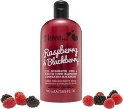 I Love Bath & Shower Creme Raspberry & Blackberry 500ml