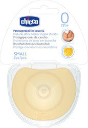 Chicco Δίσκοι Στήθους Καουτσούκ Small 2τμχ
