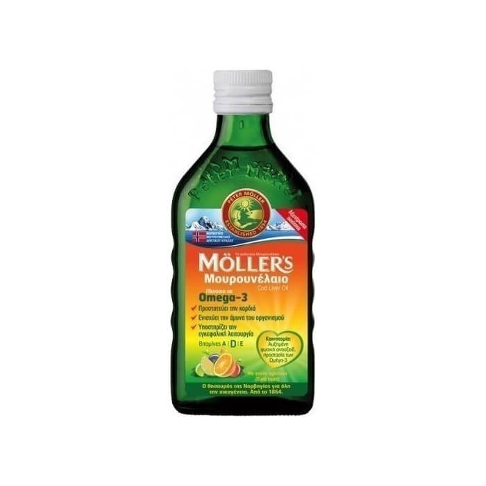 Moller's Μουρουνελαιο Tutti Frutti 250 ml (34685943828)