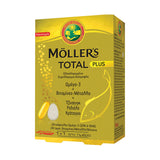 Moller's Total Plus Συμπλήρωμα Διατροφής Με Ωμέγα-3, Βιταμίνες, Μέταλλα & 3 Βότανα: Ginseng, Ροδιόλα, Κράταιγος - Για Ολοκληρωμένη Τόνωση του Οργανισμού 28 ταμπλέτες & 28 κάψουλες