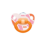 Nuk Classic Happy Days Πιπίλα Σιλικόνης Πορτοκαλί 1τμχ (10.736.376)