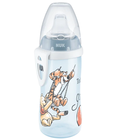Nuk First Choice Active Cup Disney Winnie the Pooh Παγουράκι 300ml Με Ρύγχος Σιλικόνης 12+Μηνών