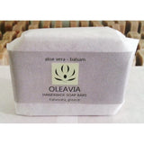 Oleavia handmade cold process Balsam oil soaps with Aloe vera 100gr