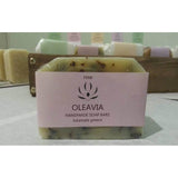 Oleavia handmade cold process olive oil soaps with rose essential oil 100gr