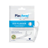 Plac Away Eco Flosser Οδοντικό Νήμα Με Λαβή Με Γεύση Μέντα 30 Τεμάχια