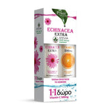 Power Health Echinacea Extra With Stevia 24 Effervescent Tablets & Δώρο Vitamin C 500mg 20 Effervescent Tablets