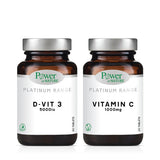 Power Of Nature Classics Platinum Range Vitamin D-Vit3 5000iu 60 ταμπλέτες & Vitamin C 1000mg 20 ταμπλέτες