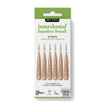The Humble Co. Interdental Bamboo Brush Size 5 - 0.80mm Green 6τμχ