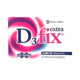 Unipharma D3 Fix Extra 2.000 Iu Vitamin D3 60 Δισκία 