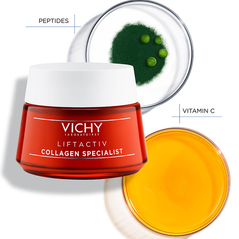 Vichy Liftactiv Collagen Specialist Αντιγηραντική Κρέμα Ημέρας Προσώπου 50mL - Παρουσίαση 2