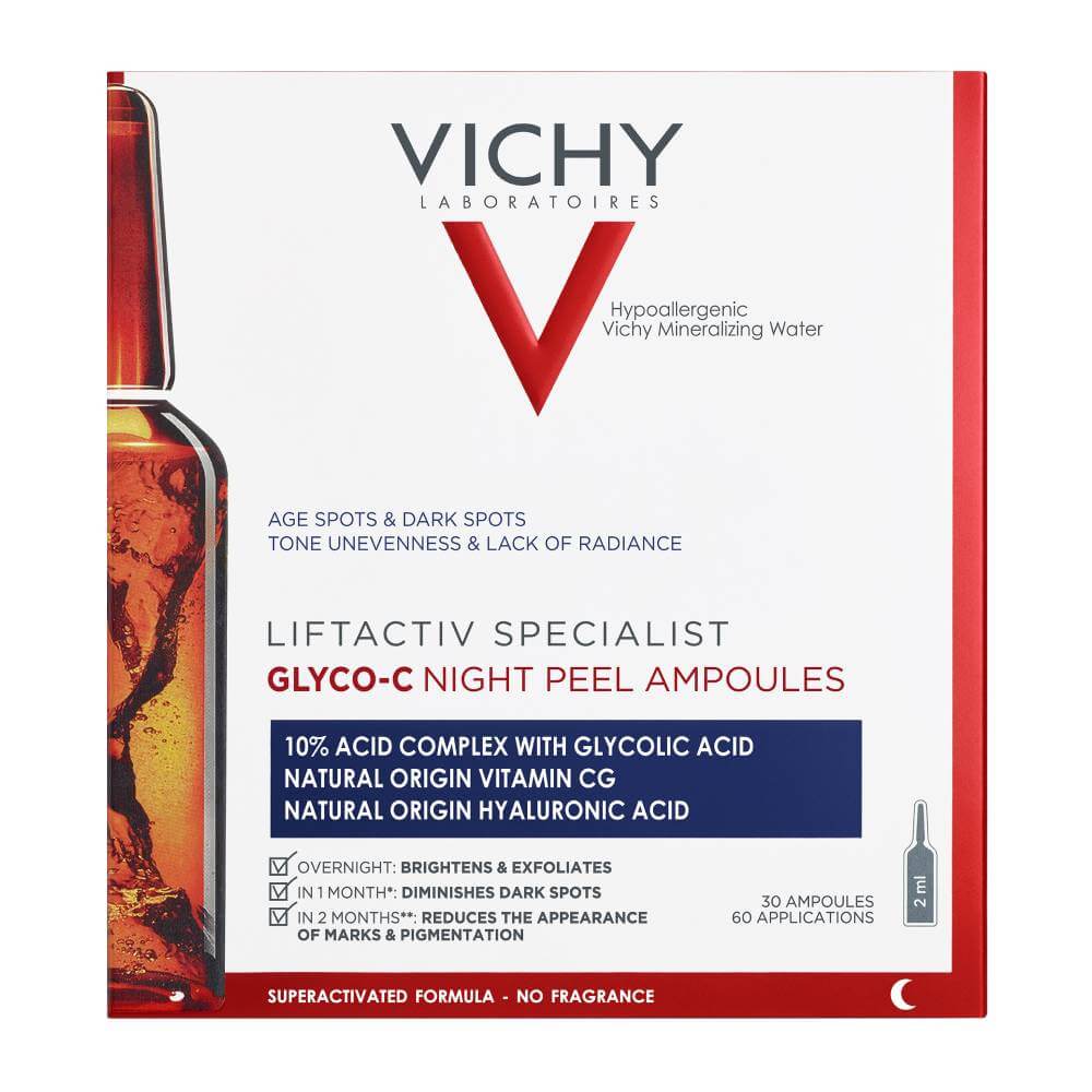 Vichy Liftactiv Specialist Glyco-C Night Peel Ampoules 30 x 2mL - Συσκευασία