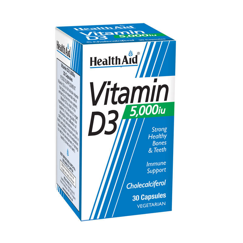 Health Aid Vitamin D3 5.000 iu 30 Tablets
