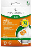 Pharmasept Aid Relief Hot Patch Θερμαντικά Έμπλαστρα 5τμχ