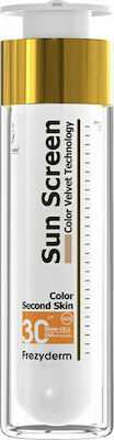 Frezyderm Sun Screen Color Velvet spf30+  Αντιηλιακή Κρέμα Προσώπου 50ml