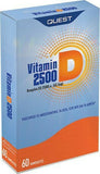 Quest Vitamin D3 62.5μg 2500iu 60 ταμπλέτες