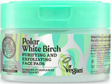 Natura Siberica Bereza White Brich Peeling Προσώπου σε 20 Pads για Λιπαρές Επιδερμίδες